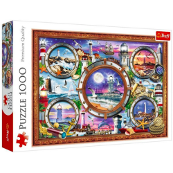 Puzzle 1000 el. Latarnie morskie
